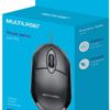 Mouse Classic Box Óptico Full Black USB - MO300 - Image 5